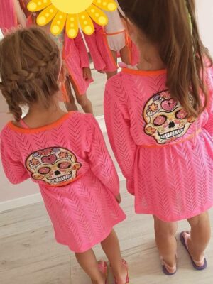 Cover Up with a Pink skull – Kids